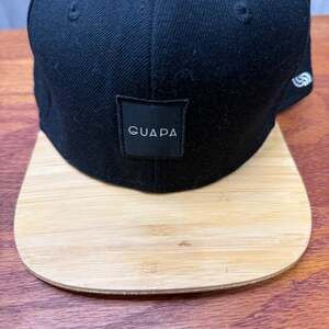 Guapa Cap with‎ Wood Visor black unique